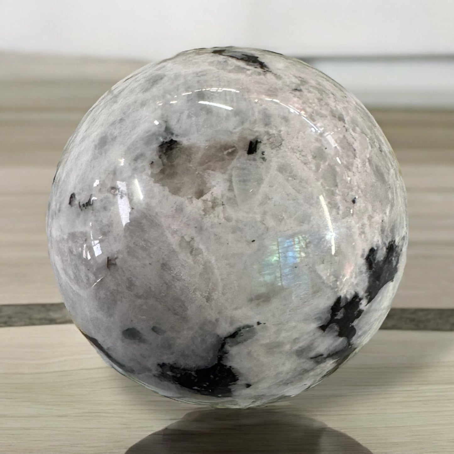 Rainbow Moonstone Sphere