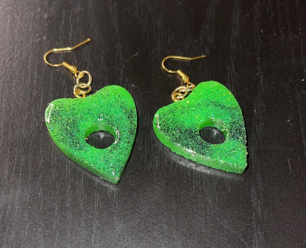 Planchette Resin Earrings