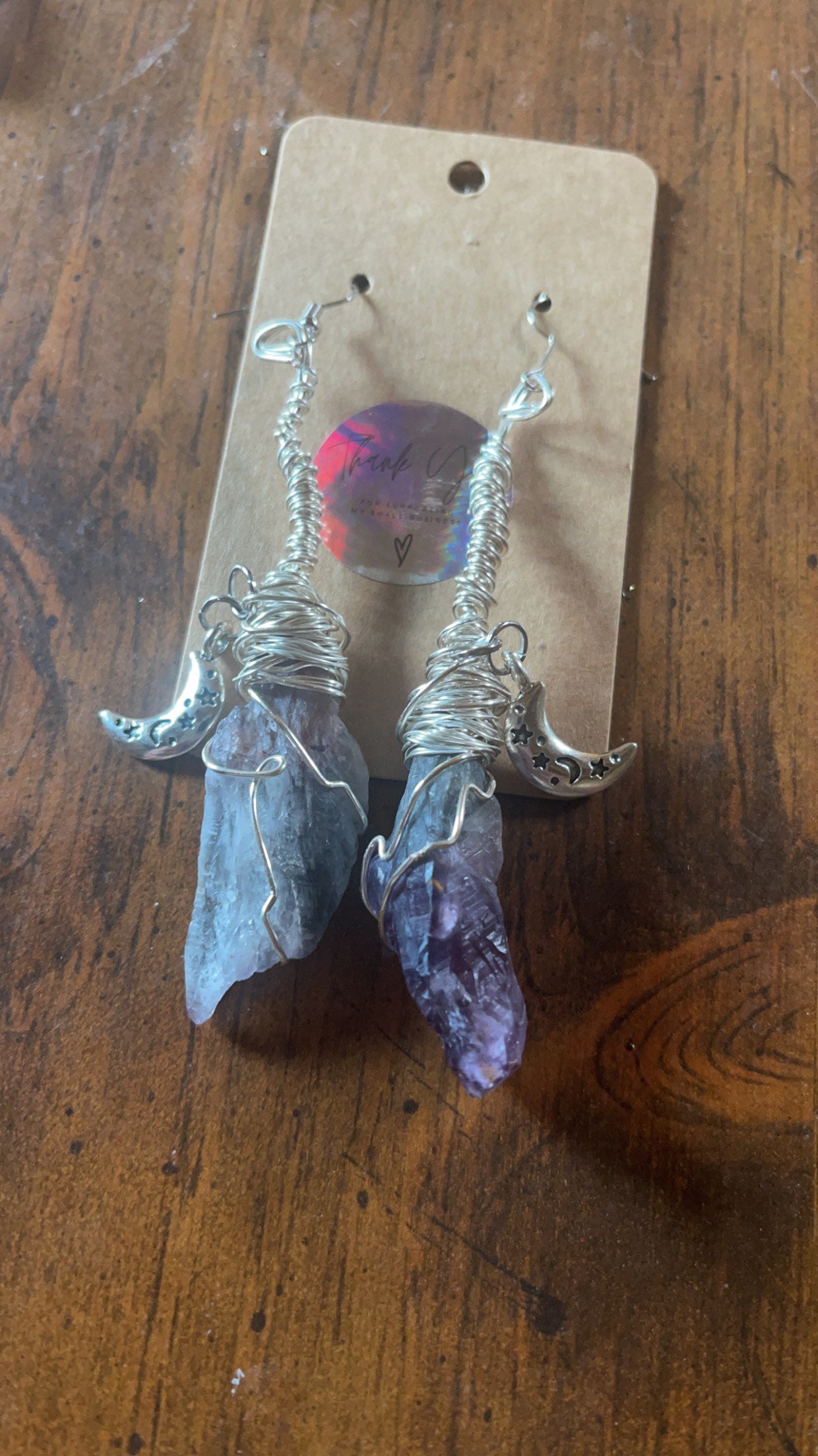 Super Seven Witch Broom Earrings