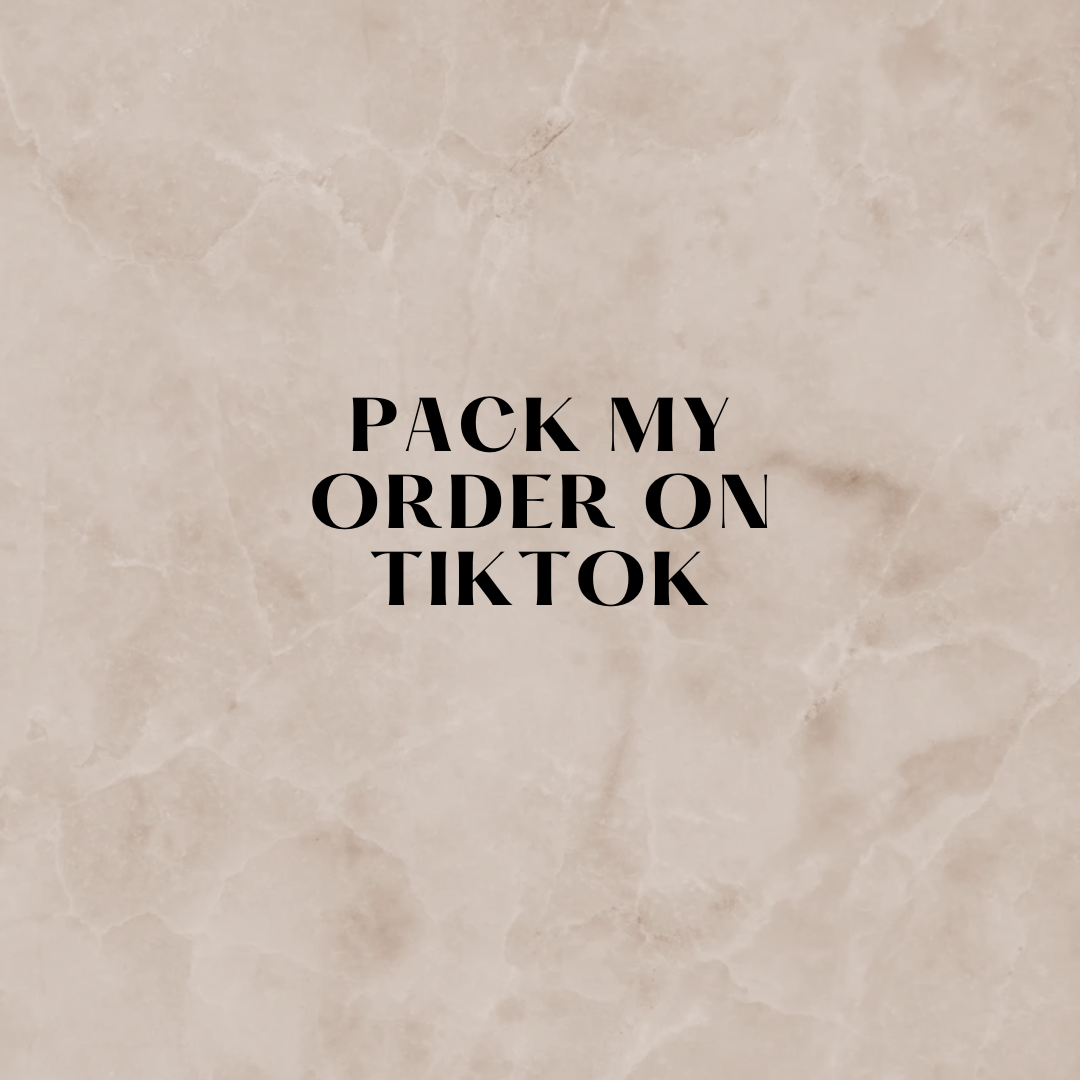 Pack My Order - TikTok