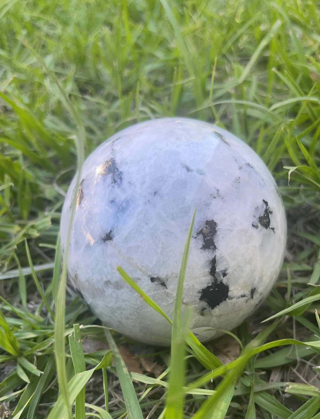 Rainbow Moonstone Sphere