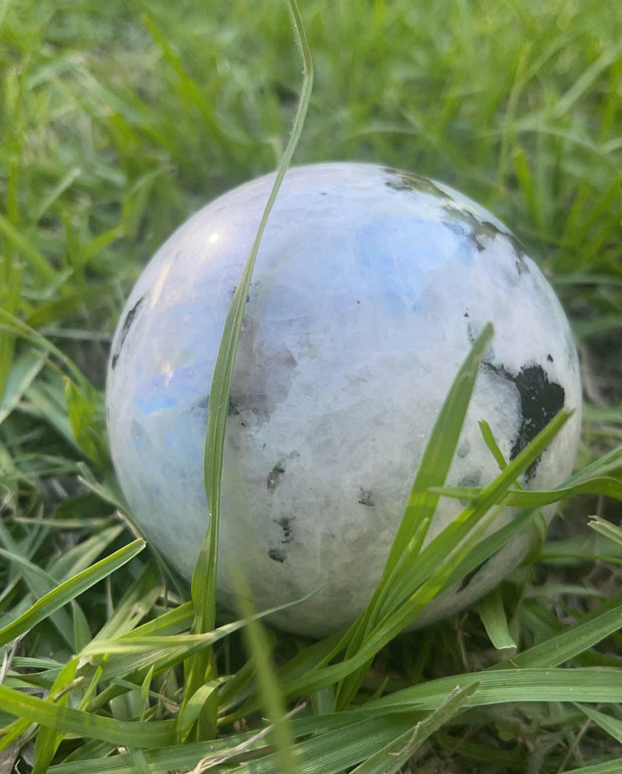 Rainbow Moonstone Sphere