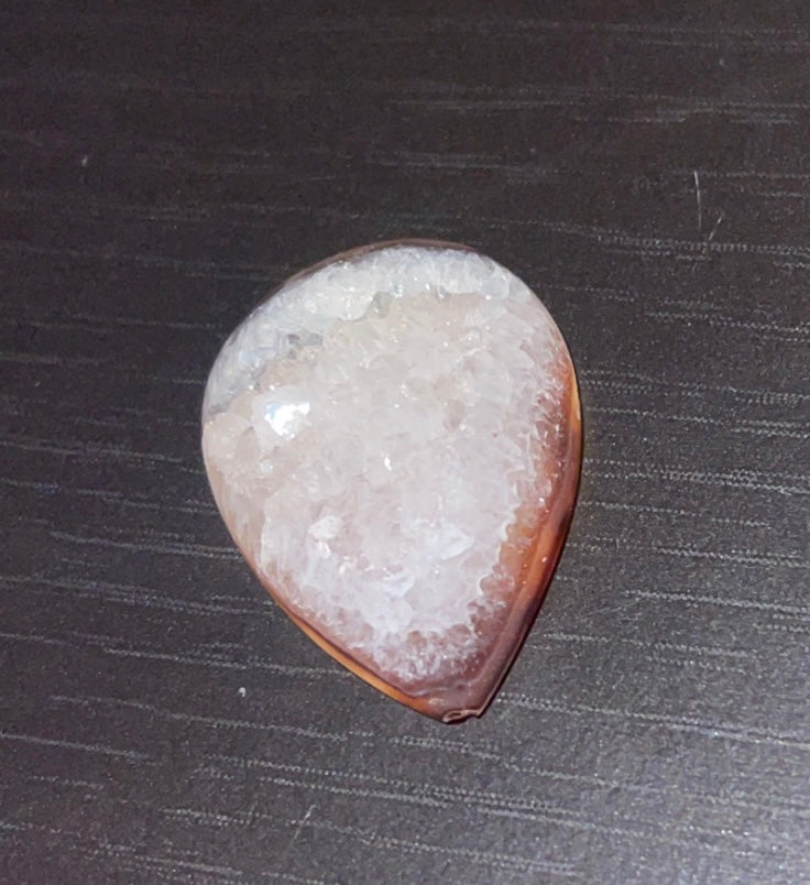 Teardrop Druzy Agate