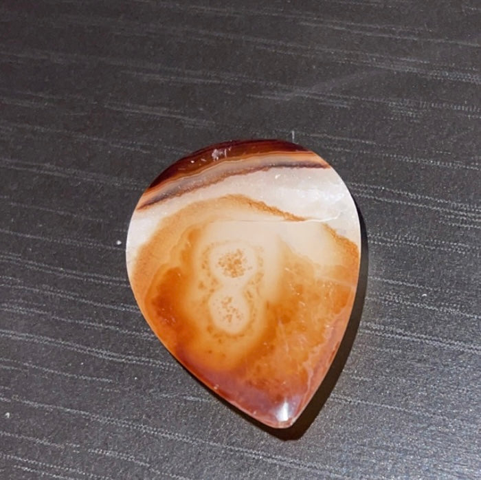 Teardrop Druzy Agate